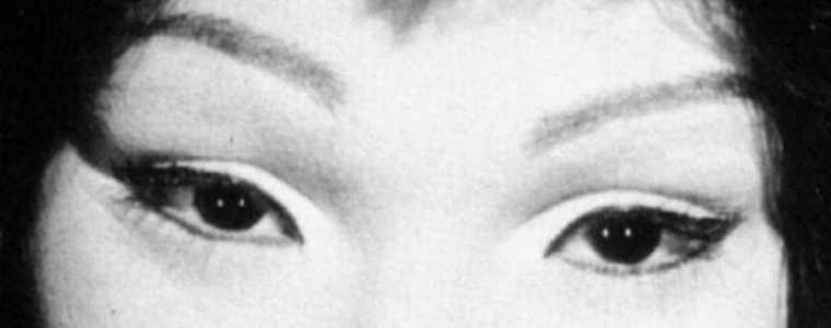 Shirley's Japanese eyes - closeup